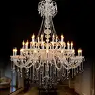 High Quality Large Chrome Crystal Lamp K9 Crytal Chandelier Maria Theresa Chandeliers