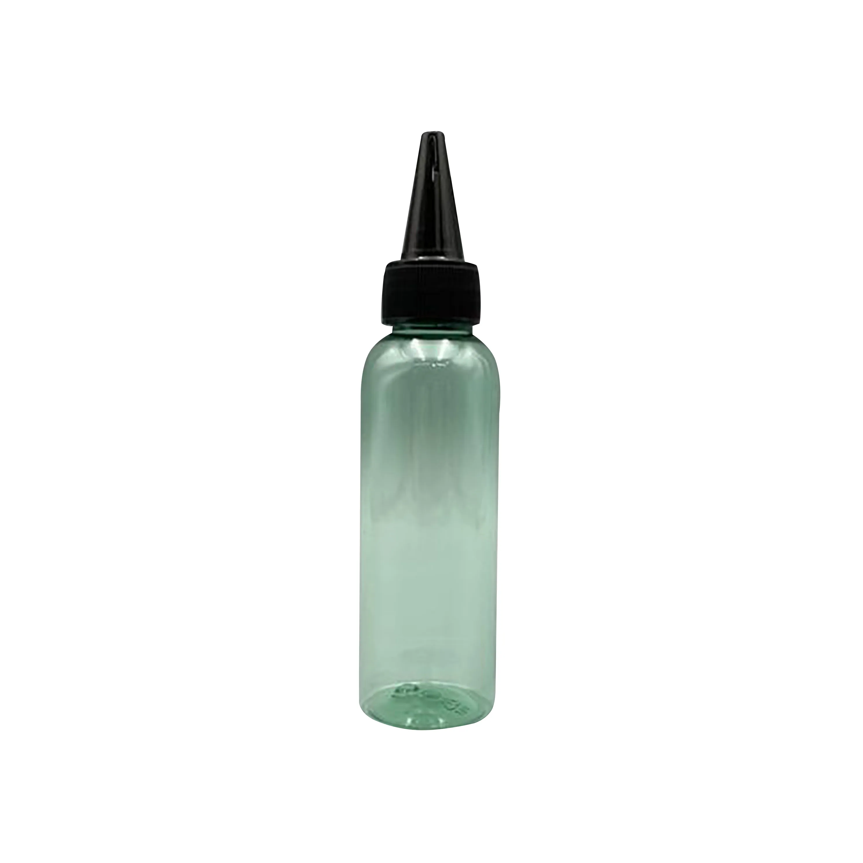 product wholesale cosmetics pet plastic drop glue bottle round shoulder electric water bottle with sharp mouth screw cap-26