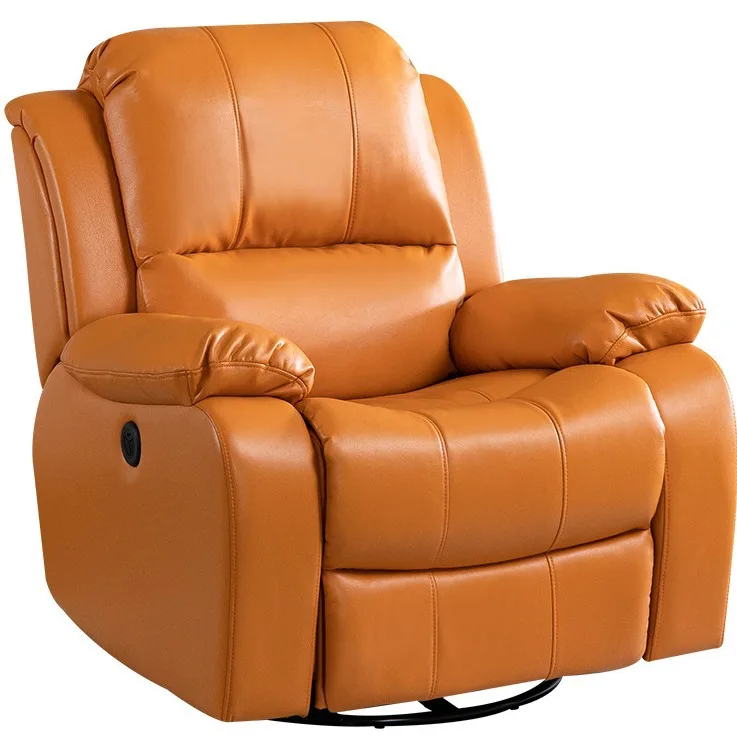 Customizable Modern Single Power Electric Cinema Recliner Large PU Leather Fabric Sofa Chair Adjustable Leisure Features Hotels Heb159154b14b454dab85527d8a62c845r
