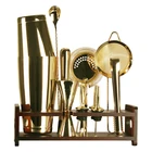 Cocktail Bar Factory Direct Stainless Steel 304 Cocktail Shaker Set Professional Bar Set