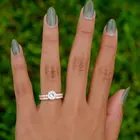 Fashion Ring 925 Cz Ring SKA Wholesale Fashion 925 Cz Jewelry Finger Ring Set Best Gift For Girl
