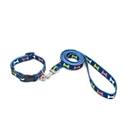 Lead Cute Nylon Rope Small Medium Pet Lead Dog Leash Harness And Collar Gift Set