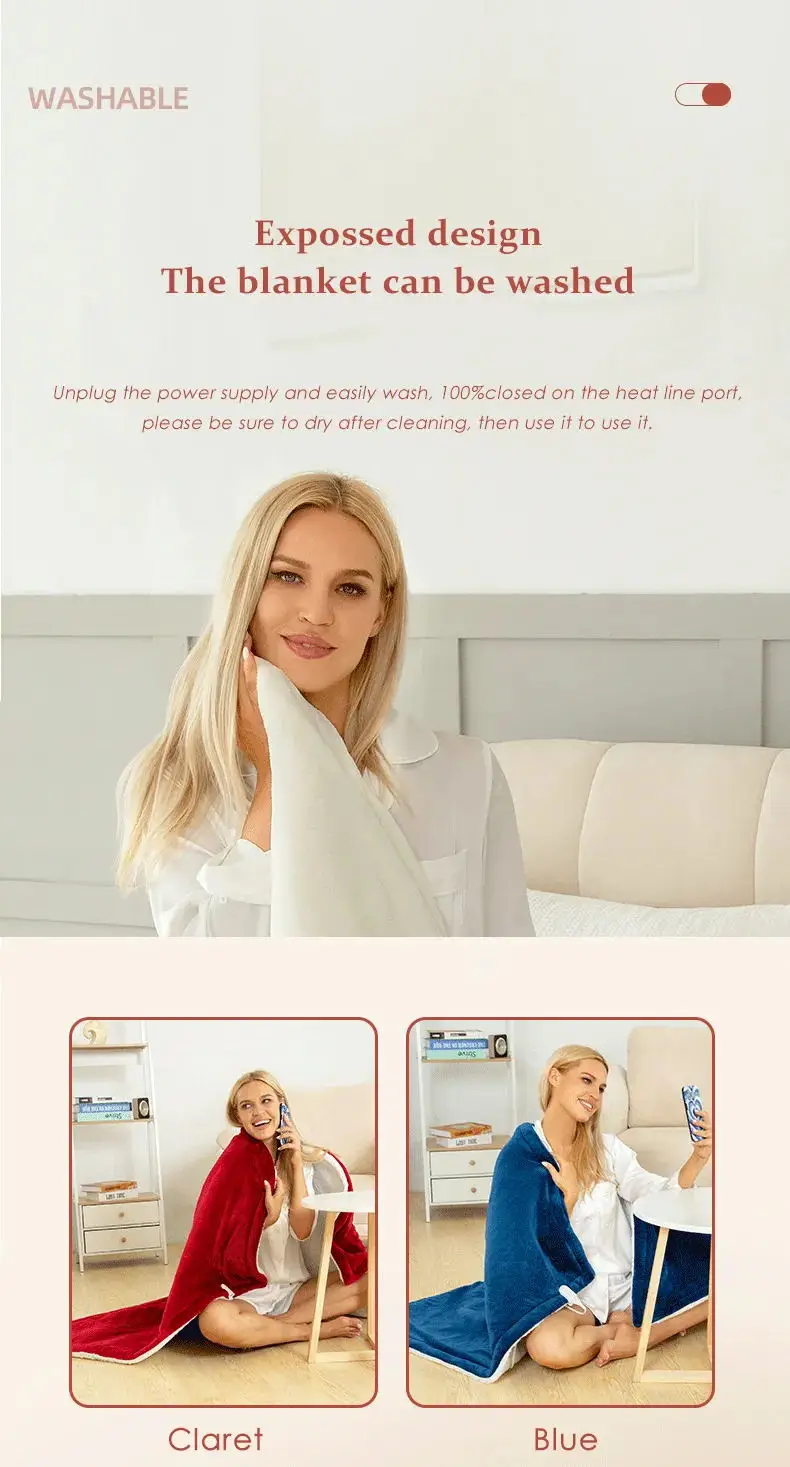 Weighted Electric Under Blanket, AC220V, EU Plug - detail 24