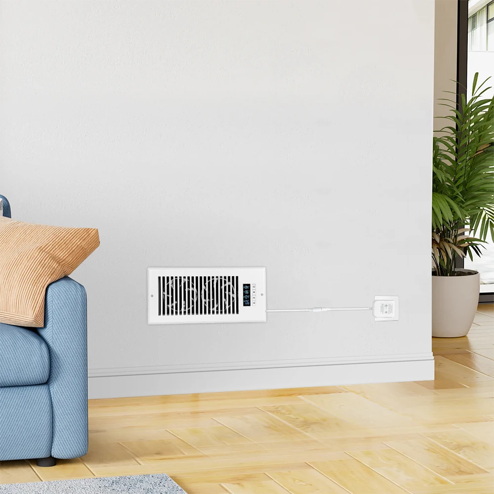 Smart Register Booster Fan, 10-Speed, Wall - detail 26