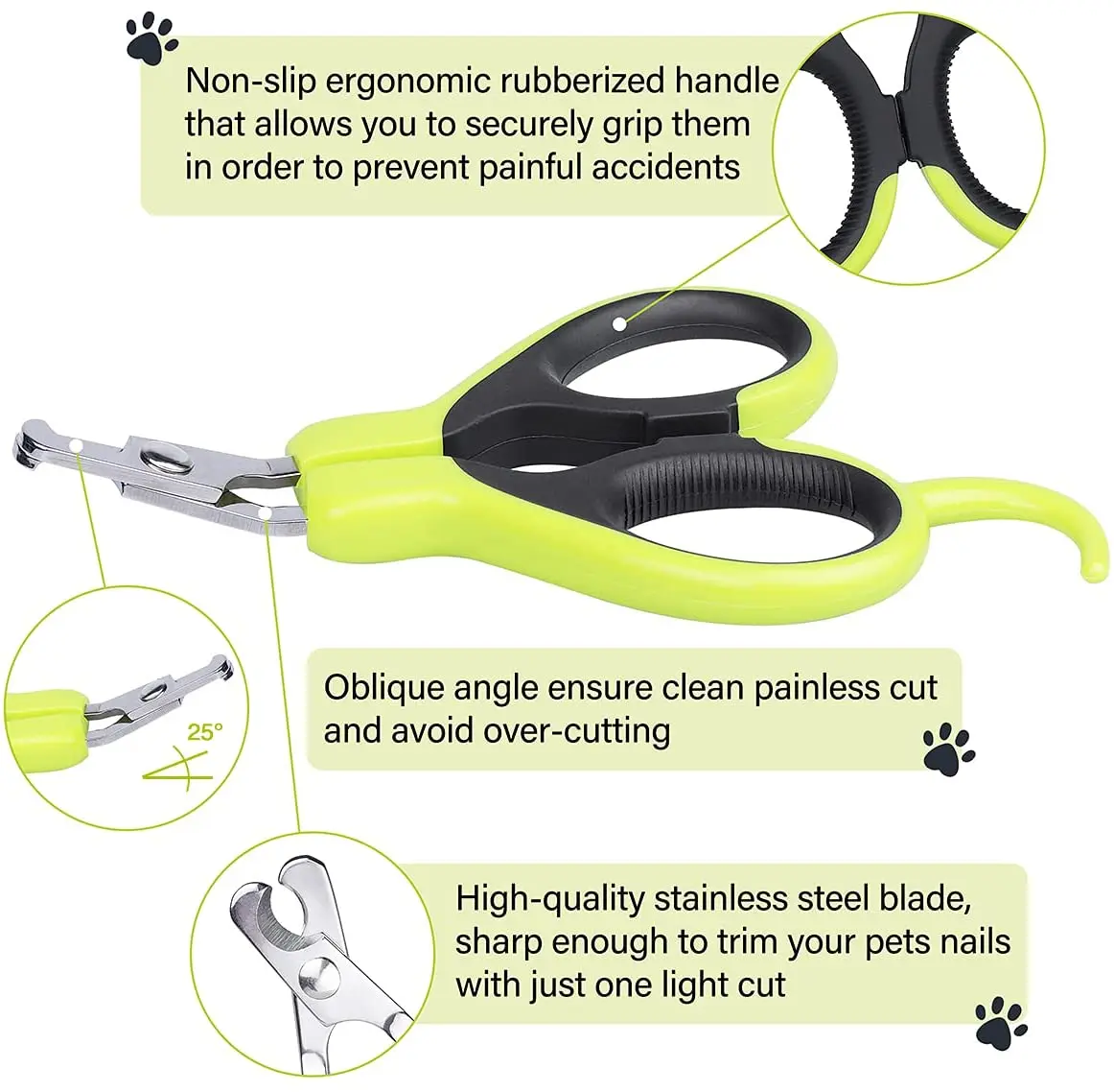 Mini Cat Pet Safety Nail Clippers For Small Animals Professional Non