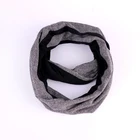 Scarf High Quality Customized Winter Fashion Lady Scarf Grid In Neck Collar Zipper Pockets To Store