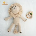 Handmade Amigurumi Creative 100% Cotton Handmade Kids Toys Lion Crochet Amigurumi