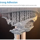 Blue High Toughness Flex Precision ABS Like Blue Gray Full Details Low Shrinkage 3D Printer Resin