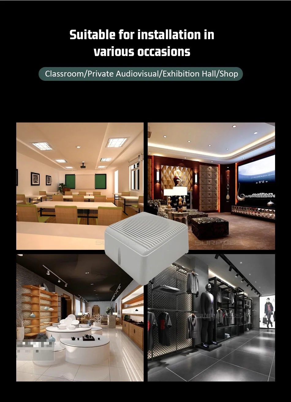 High Quality Outdoor Waterproof Mini Wall Mount Public Broadcasting Sound System PA Speakers - ANKUX.COM