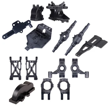 WLtoys 1/12 RC Car Spare Parts 12428/12427 Chassis/Left Rear Axle/Right After The Bridge/ Arm/Steering Cup/Block C/Wavefront box