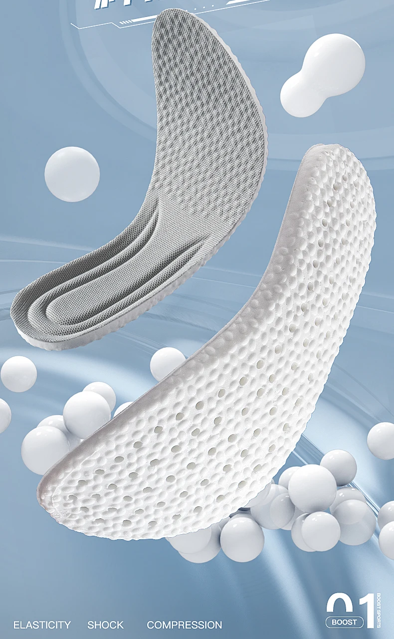 Sneaker Insoles Soft Comfort Shock Absorbing Pads Sneaker Insoles Soft Comfort Shock Absorbing Pads