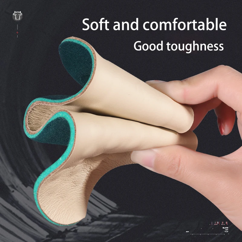 Sweat-Absorbing Shock-Absorbing Leather Insoles for Comfortable Footbed Sweat-Absorbing Shock-Absorbing Leather Insoles for Comfortable Footbed