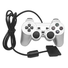 Controller Ps2 Ps2 Game Controller Silver Wired Game Controller For Sony Playstation 2 PS2