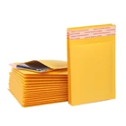 Kraft Paper Padded Bubble Envelope Mailing Courier Bag