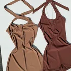 2021 Summer Hot Lady Women 1 Piece Workout Jumpsuit Sports Bodycon Jumpsuit