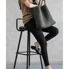 Hand Luxury High Quality Pure Hand Knitted Genuine Leather Women Tote Bag