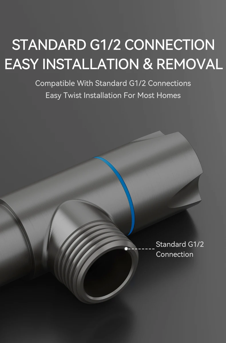 Gunmetal Brass Leak-proof Explosion-proof Large Flow Angle Valve Hot and Cold Universal Toilet Water Heater Angle Valve factory