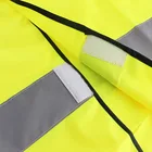 Vest Warning Vest Mesh Hi Vis High Visibility Printing Reflect Warning Safety Reflective Vest With Pockets