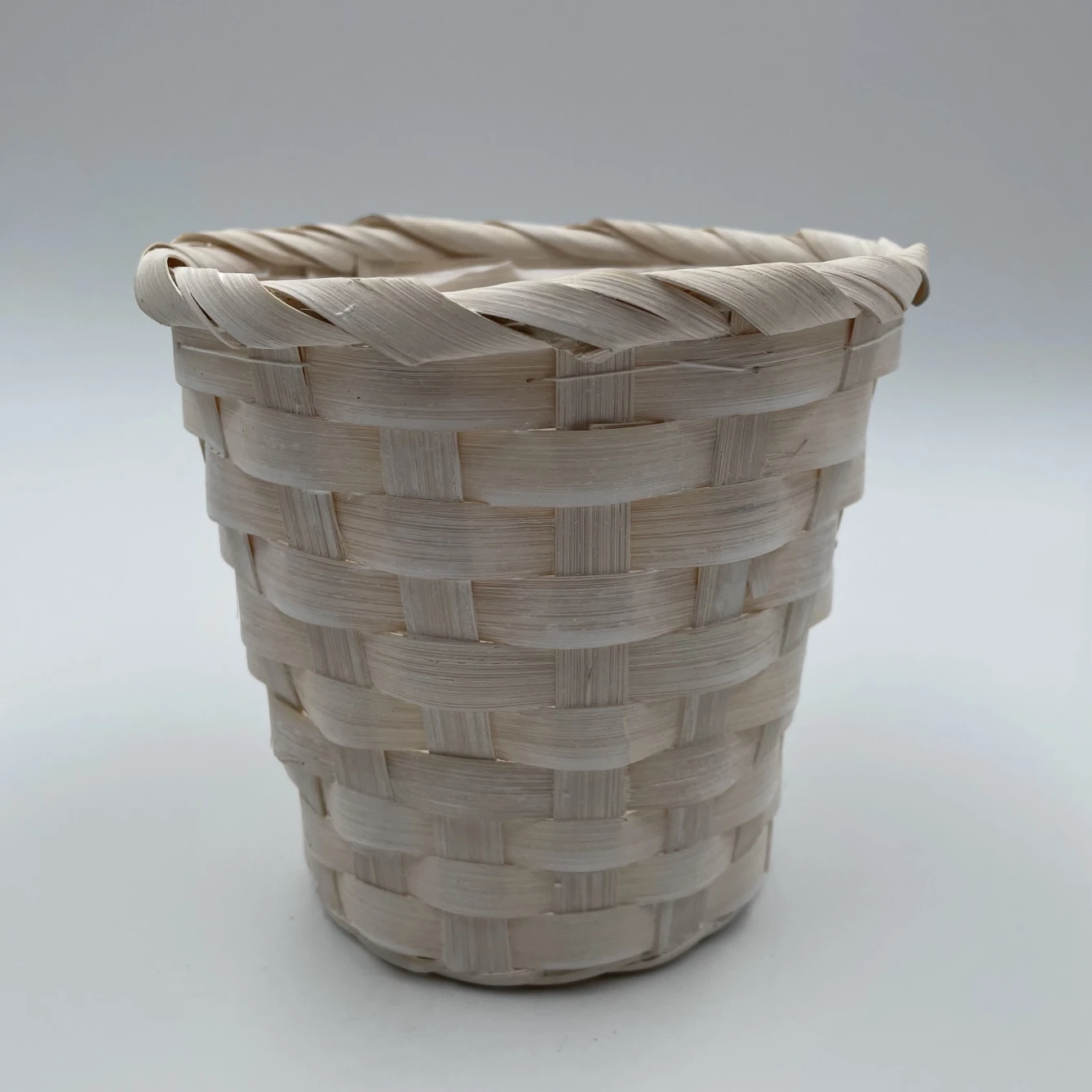 bamboo hand Woven flower Basket pot planter water proof woven flower planter wholesale