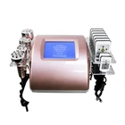 6 In 1 Portable Fat Burning Ultrasonic Vacuum RF BIO Weight Loss Slimming Cavitation Machine