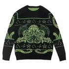 Pullover NBCU Certificate Factory Crewneck High Quality Men Jacquard Knitwear Pullover Custom Sweater Logo