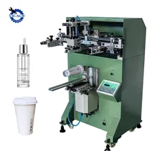Good Quality Glass Bottle Silk Screen Printer Cup Screen Printing Machine For Round Coffee Paper Water Cosmetic Plastic Tube