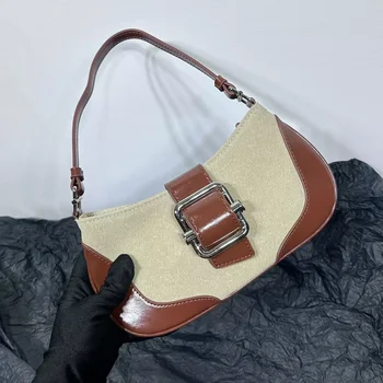 Omi Designer Contrast Color Handbag Purses And Simple Handbags For Women Ladies Hand Bag Women Handbags