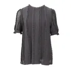 Girls Tops Women Lace Cotton Short Sleeve Shirts Solid Girls Chic Petal Sleeve Tops