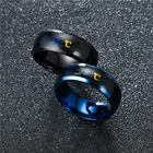 Titanium Ring New Technology Design Customized Titanium Steel Smart Temperature Ring