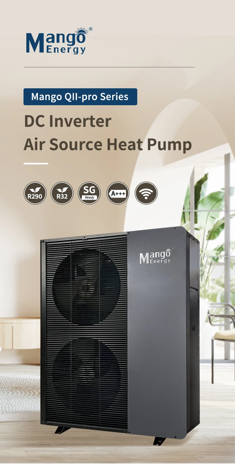 Air To Water R Heat Pump Kw Kw Evi Dc Inverter Water Heater