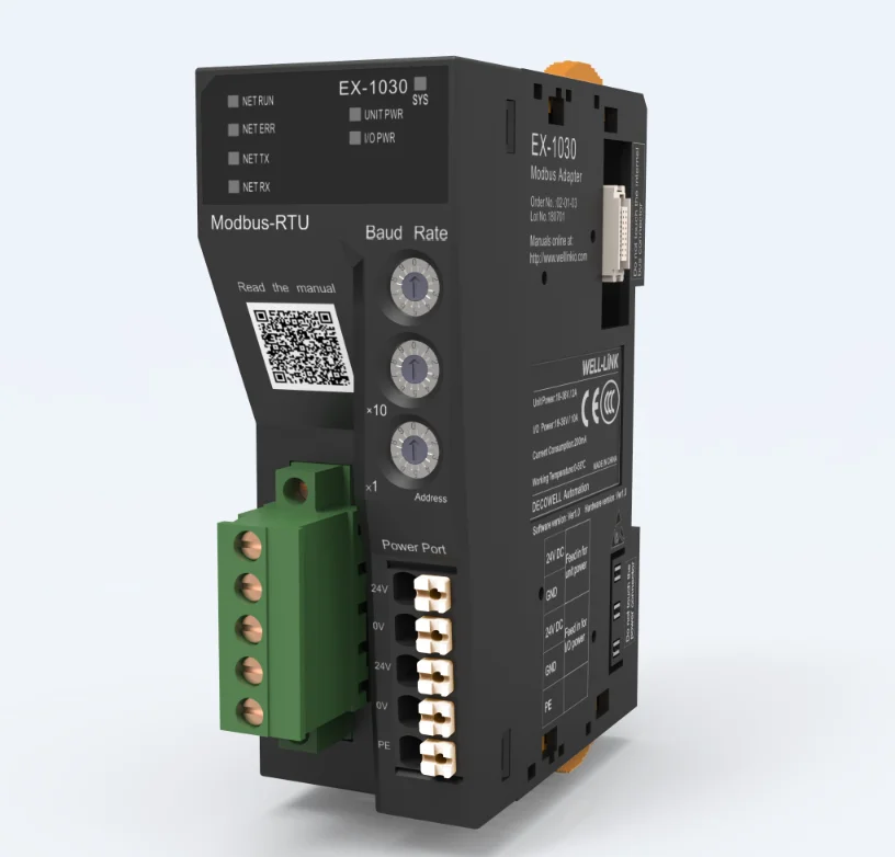 High  quality price EtherNet/IP Interface Module DECOWELL EX-1030 Adapt to Omron PLC
