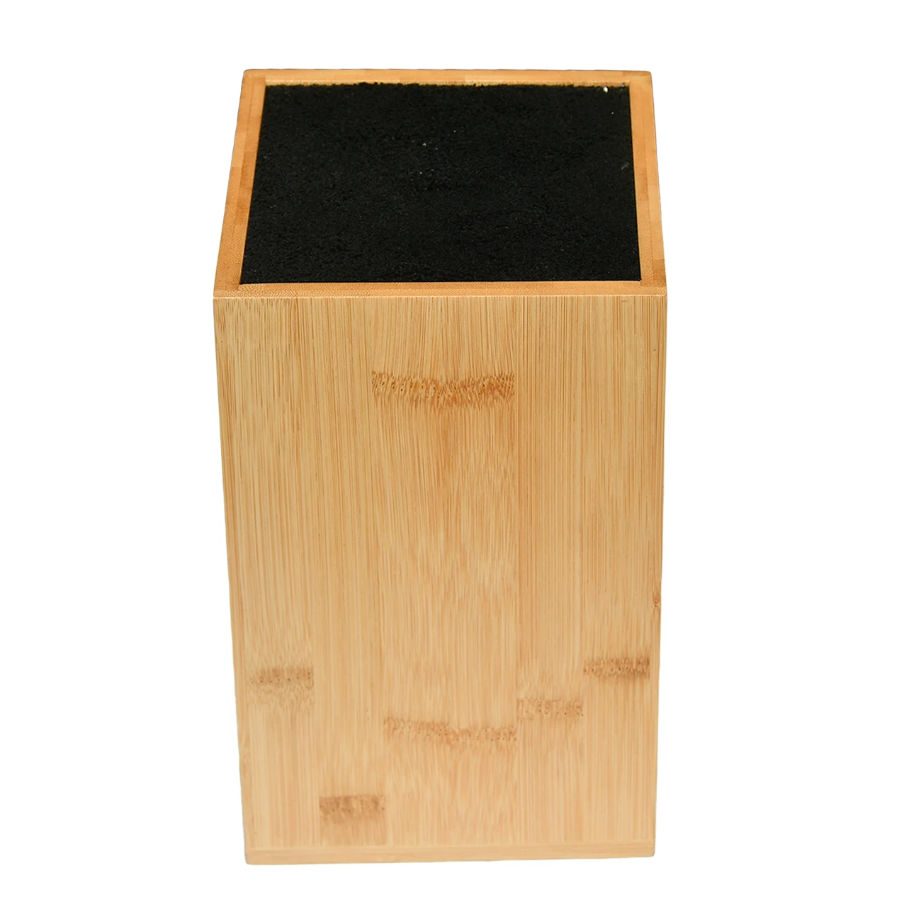 Bamboo Wood Knife Block For Kitchen Countertop Large Capacity, Kitchen Household Multi-function Knife Storage and Placement Rack