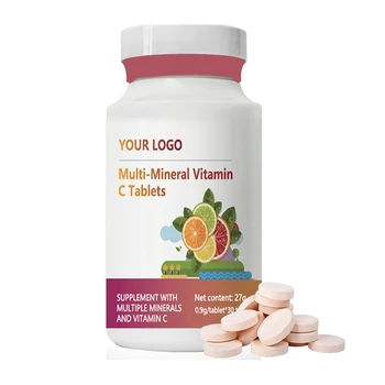 Indian Export Sale of Vitamin C Tablets Healthcare Supplements for Immunity Enhancement