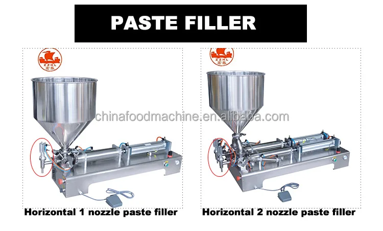 Cream Filling Machine Paste Stainless Steel Food and Beverage Liquid Thick Paste Filling Machine manufacture