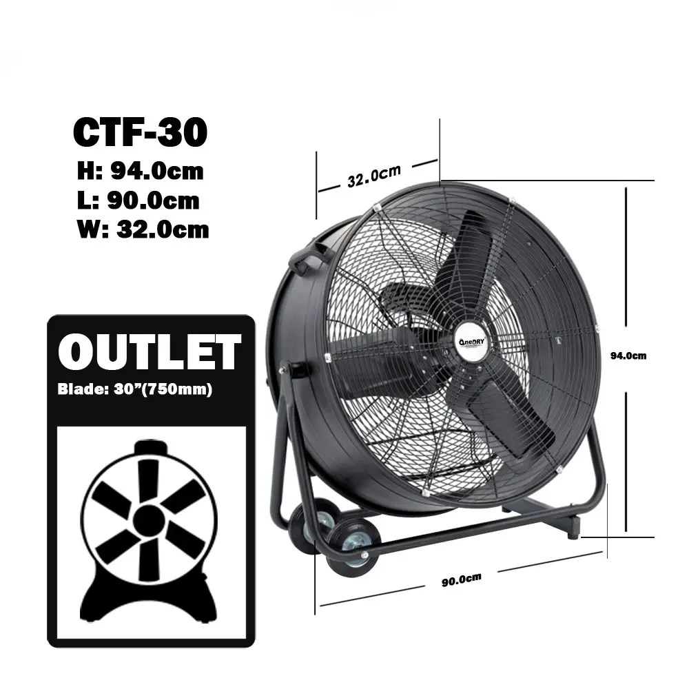 Drum Fan, Portable, Explosion-Proof, Axial, Centrifugal - detail 8