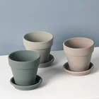 Flower Pot Pot Pot Pot Ins Style Hot Selling Morandi Terracotta Flower Pot
