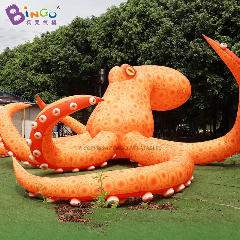 Big Inflatable Octopus Cartoon Sea Animal Ocean Aquarium Octopus For Music  Festival Decoration - Buy Octopus Ornament,Outdoor Inflatable Octopus,Giant  Inflatable Octopus Product on 