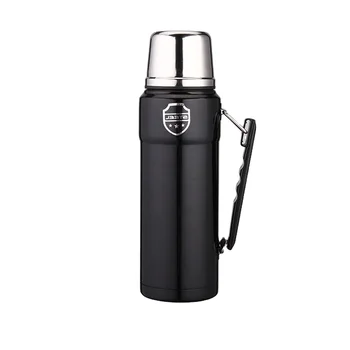 1.2L/2.2L large water bottle Big capacity leakproof BPA free stainless steel flask Chinese style