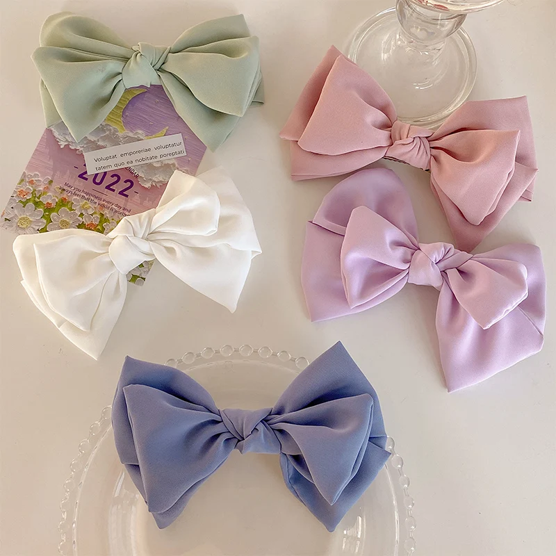 Fancy Kids Girls Bow Hair Accessories Clips Bowknot Metal Barrette Big  Fabric Hair Bows Clips For Women Ponytail Bun - Buy Girls Bow Hair  Accessories Clips,Wholesale Pretty Baby Hair Grip Headwear Accessories