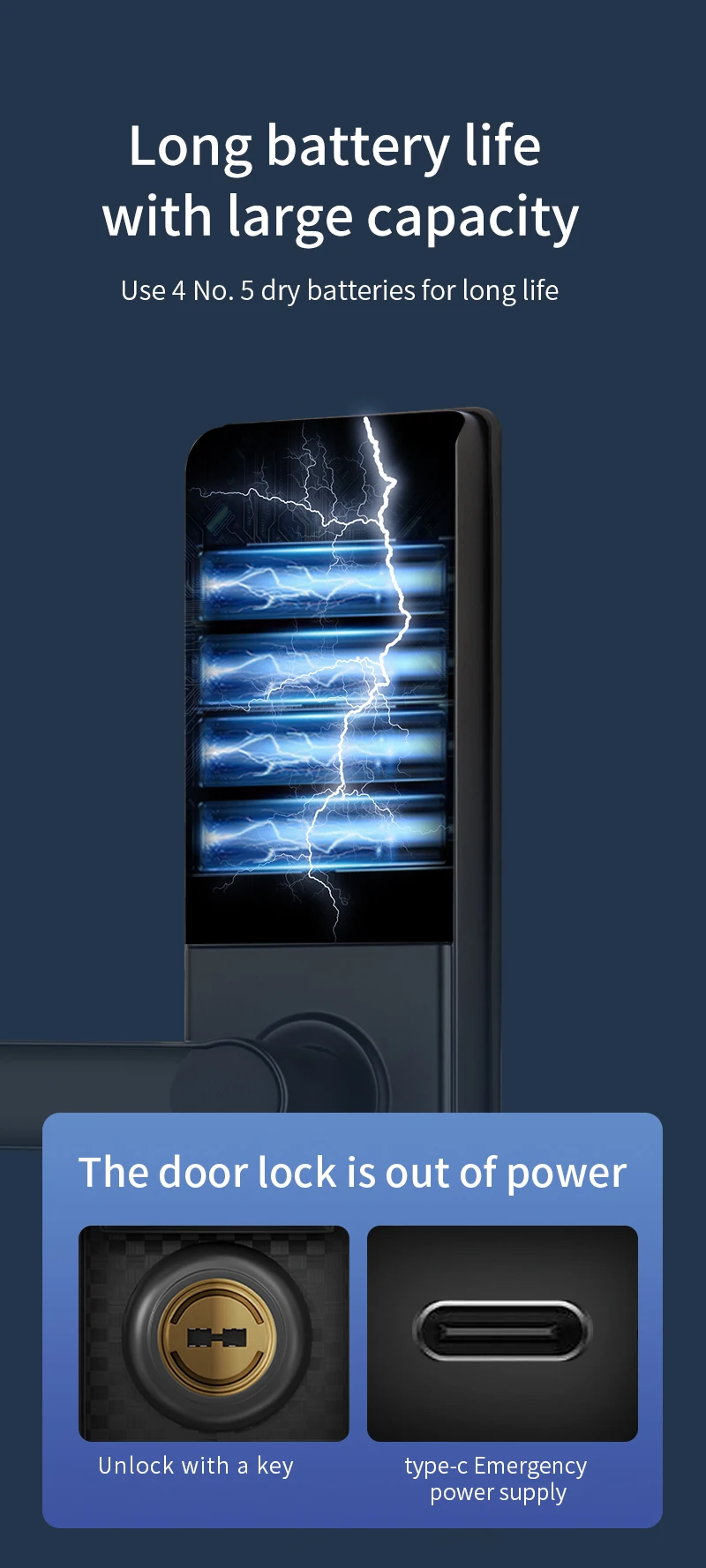 Qleung S829max Tuya Wifi APP Telekomparat Odciski palców Hasło Karta Klucz Smart Door Lock dla domu Hotel Biuro 10