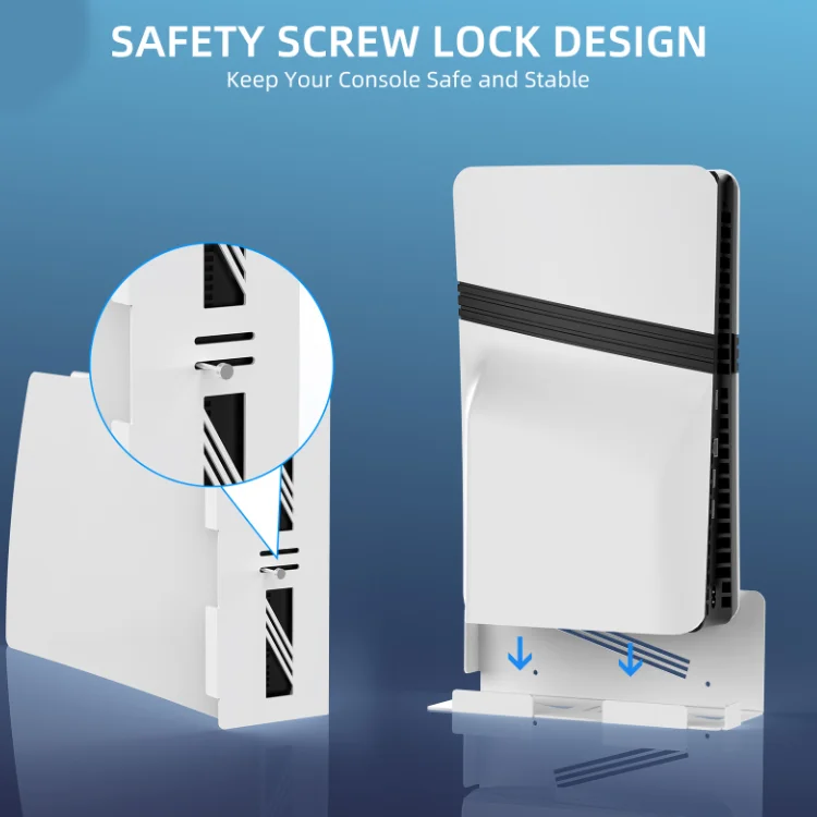 Game Console Storage Rack Wall Display For PS5/PS5 Pro/PS5 Slim Metal Bracket