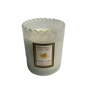 New Luxury Aromatherapy Scented Soy Wax Candles Organic Scented Jar Candle
