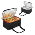 Thermal Bag Double Decker 9x13 Casserole Carrier Insulated Thermal Tote Dlivery Bag For Picnic
