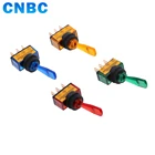 Toggle Led Automotive 12v Toggle Switch 3 Pin ON-OFF With LED Light DC12V 20A SPST Switches