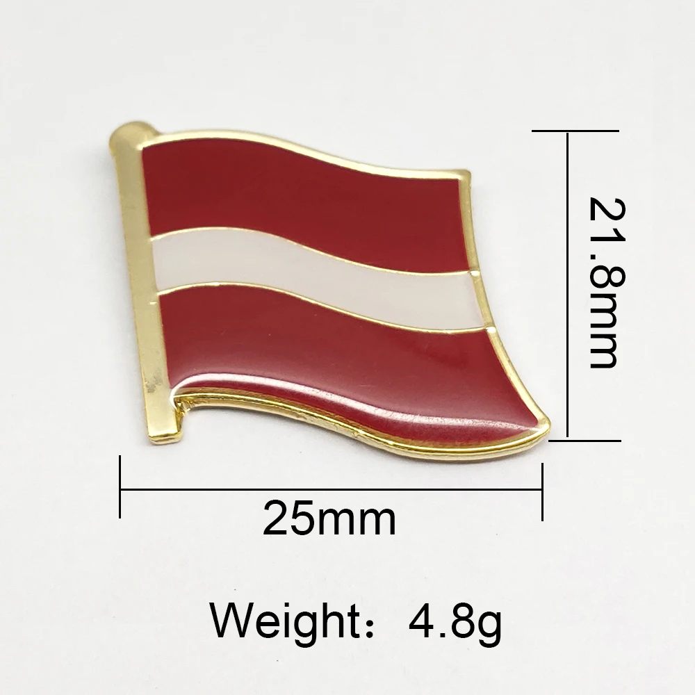 Spilla Bandiera Scozzese - Metallica Smaltata, 1.9x1.6cm, Accessorio Stilistico - Foto 5