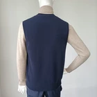 Cashmere Men Sweater Men Made In China Oem/Odm Casual Winter Cashmere Fashion V Neck Men Knit Sweater Vest