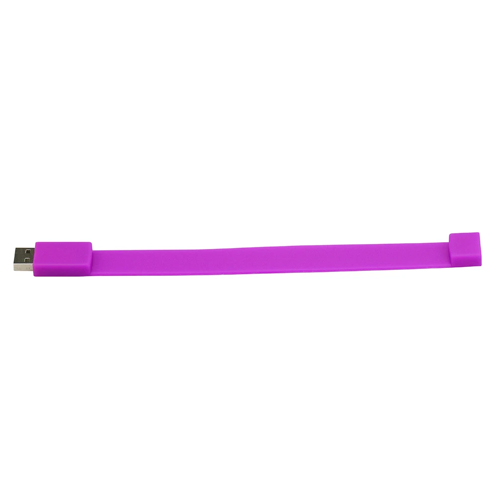 Colorful Silicone Bracelet 8GB 16GB 32GB 64GB USB Flash Drive 256GB Pen Drive 128GB USB Memory Stick Disk Wrist Band Pendrives