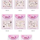 3d Nail Art Sticker Designs SHANLE Gold Foil Pattern 3D Nail Look Art Sticker 32 Designs Of High Quality