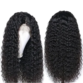 Factory Direct Sale 13x4 Lace Front Wigs Natural hair vendors Kinky Curly hair extensions wigs human hair