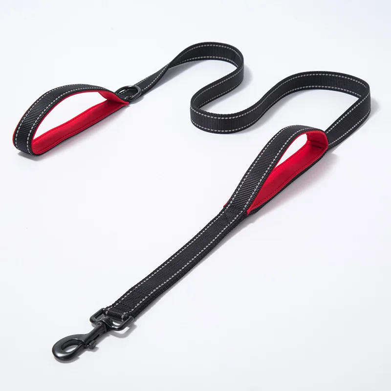 double loop dog leash